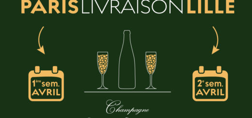 visuel annonçant les livraisons pour avril sur Paris et Lille