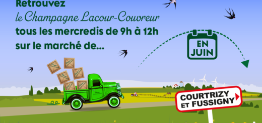 Champagne Lacour-Couvreur présent au marché de Courtrizy