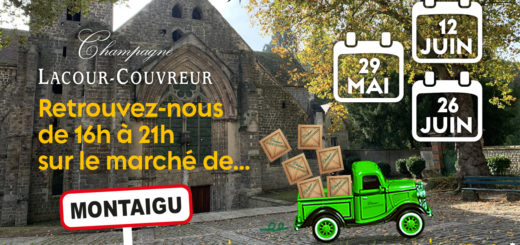 Champagne Lacour-Couvreur présent au marché de Montaigu