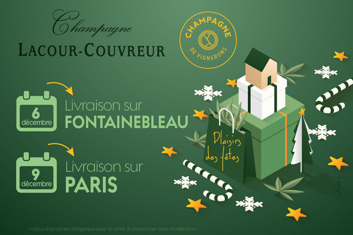 livraisons Fontainebleau et paris 